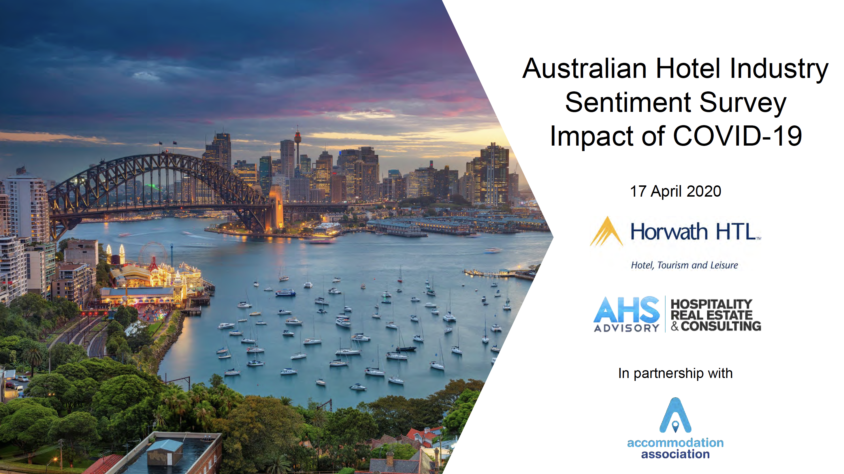 Sentiment Survey: Australian Hotel Industry and the impact of Covid-19